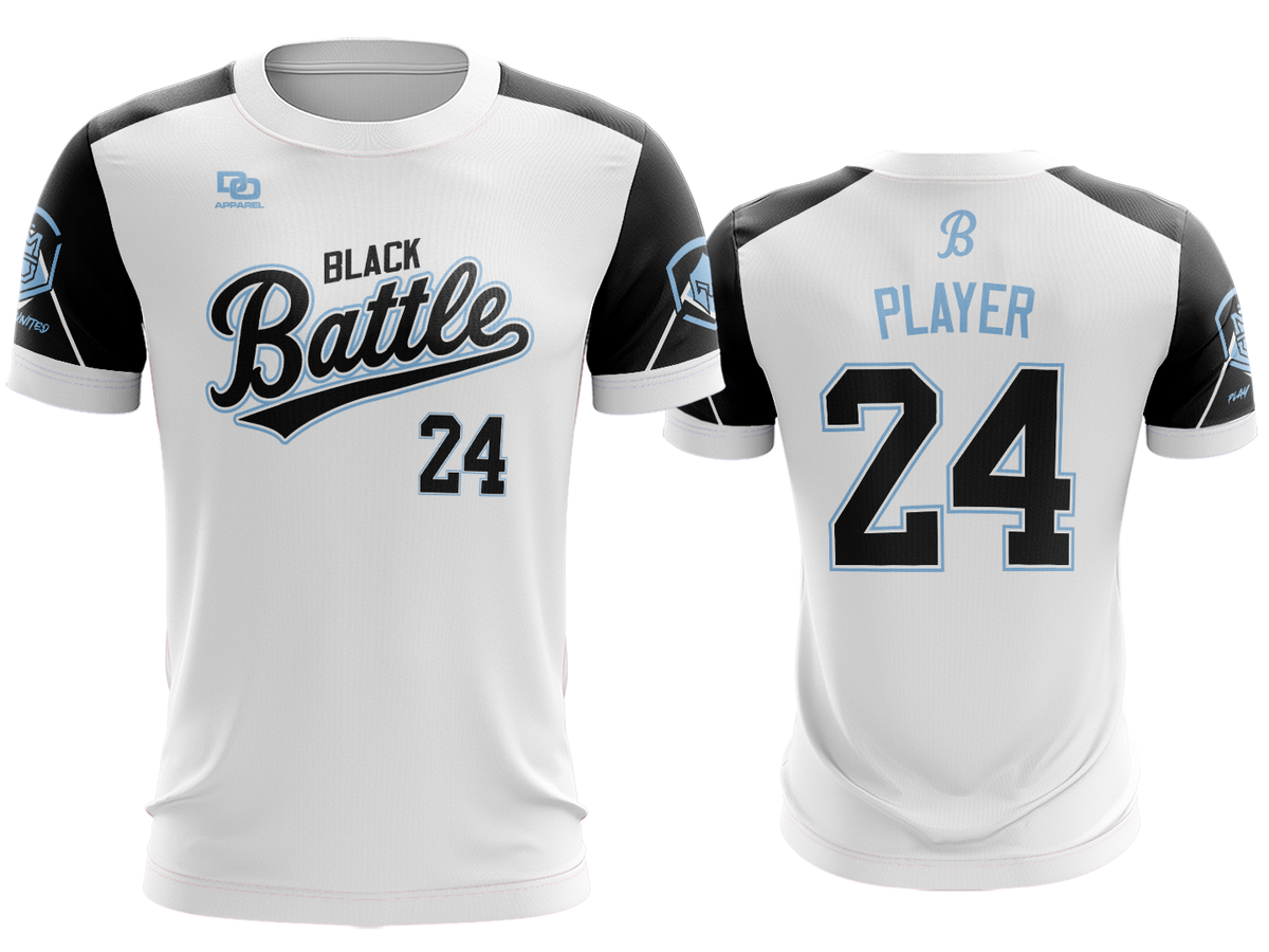 Custom Crew Jersey - Braves White Columbia