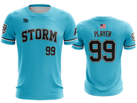 Custom Crew Jersey - Cyan