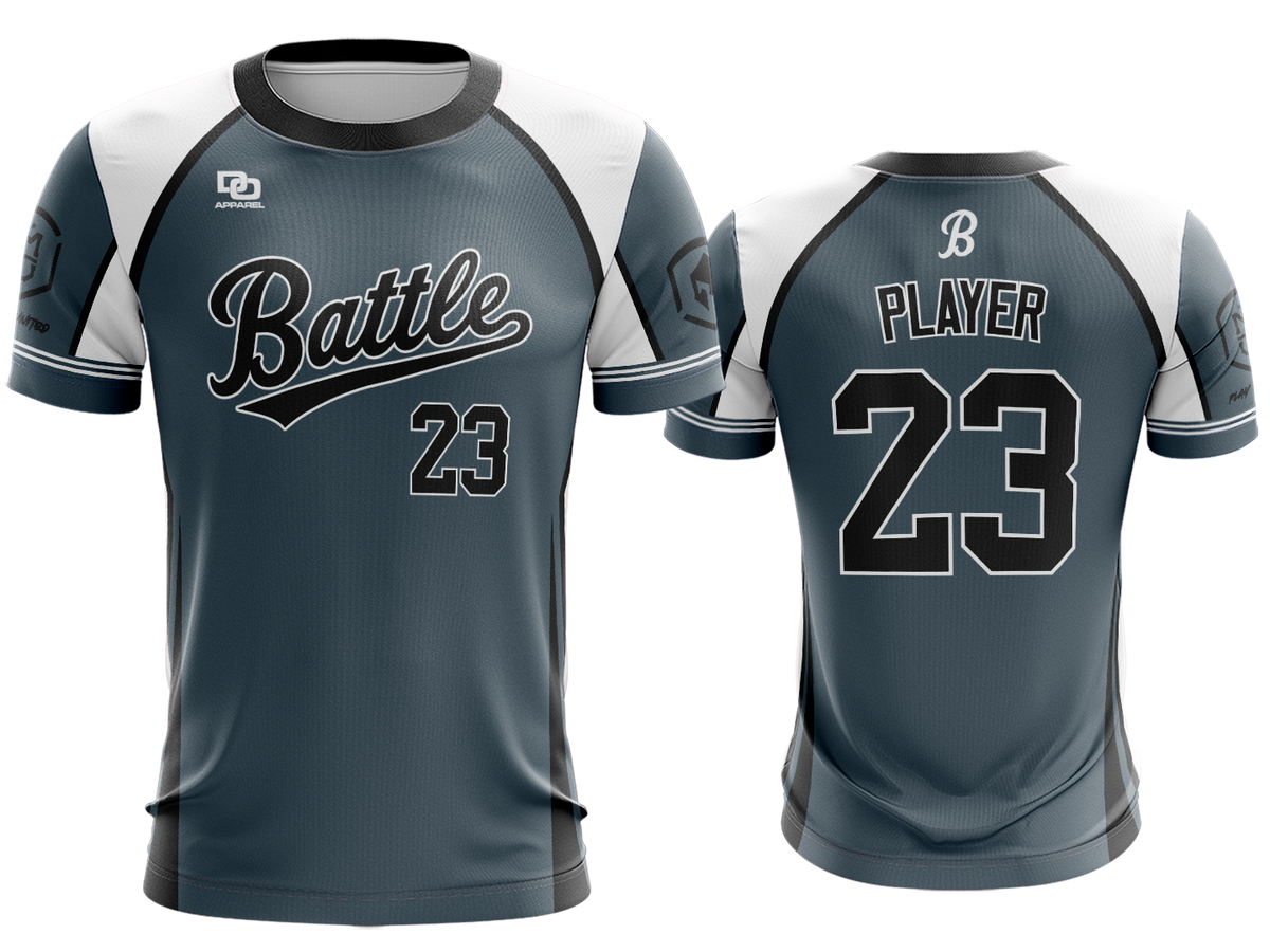 Custom Crew Jersey - MOD Charcoal 6