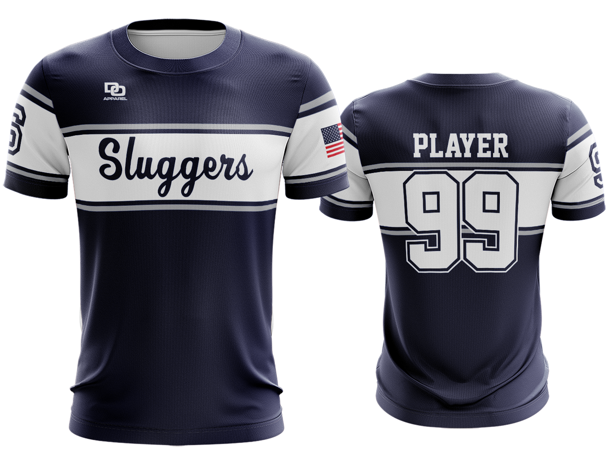 Custom Crew Jersey - Navy