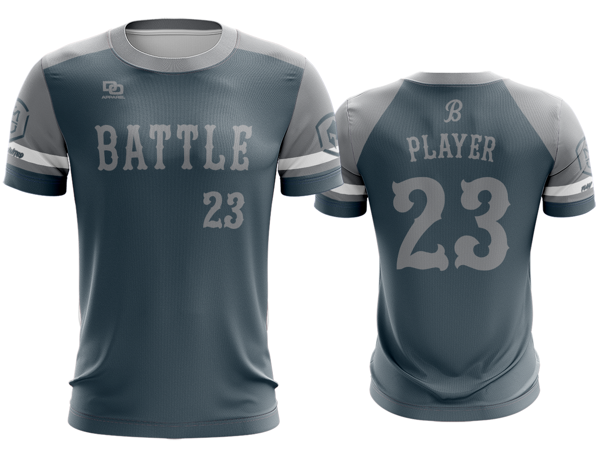 Custom Crew Jersey - Padres Charcoal TRD