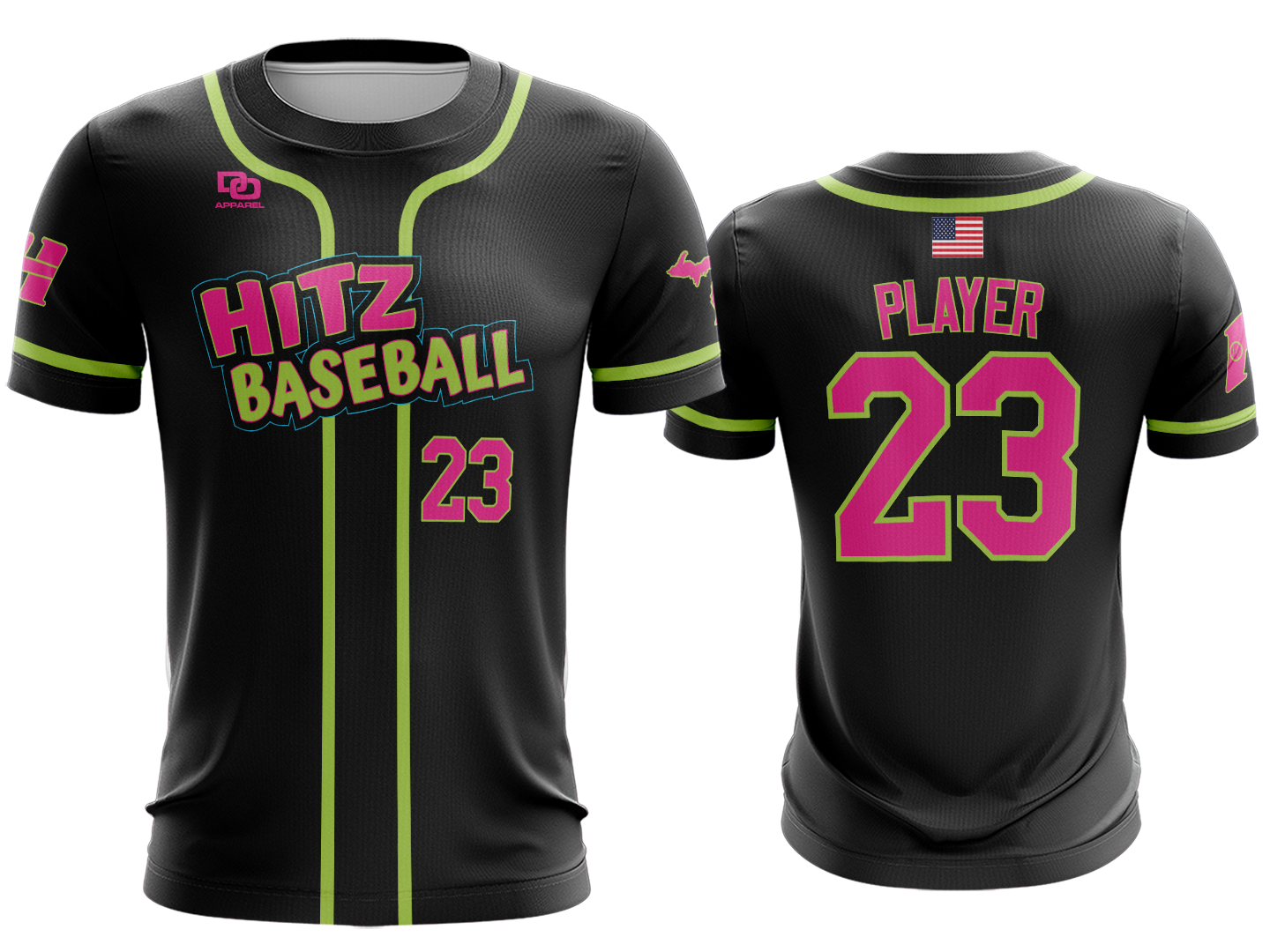 Custom Crew Jersey - SDC Party Animals