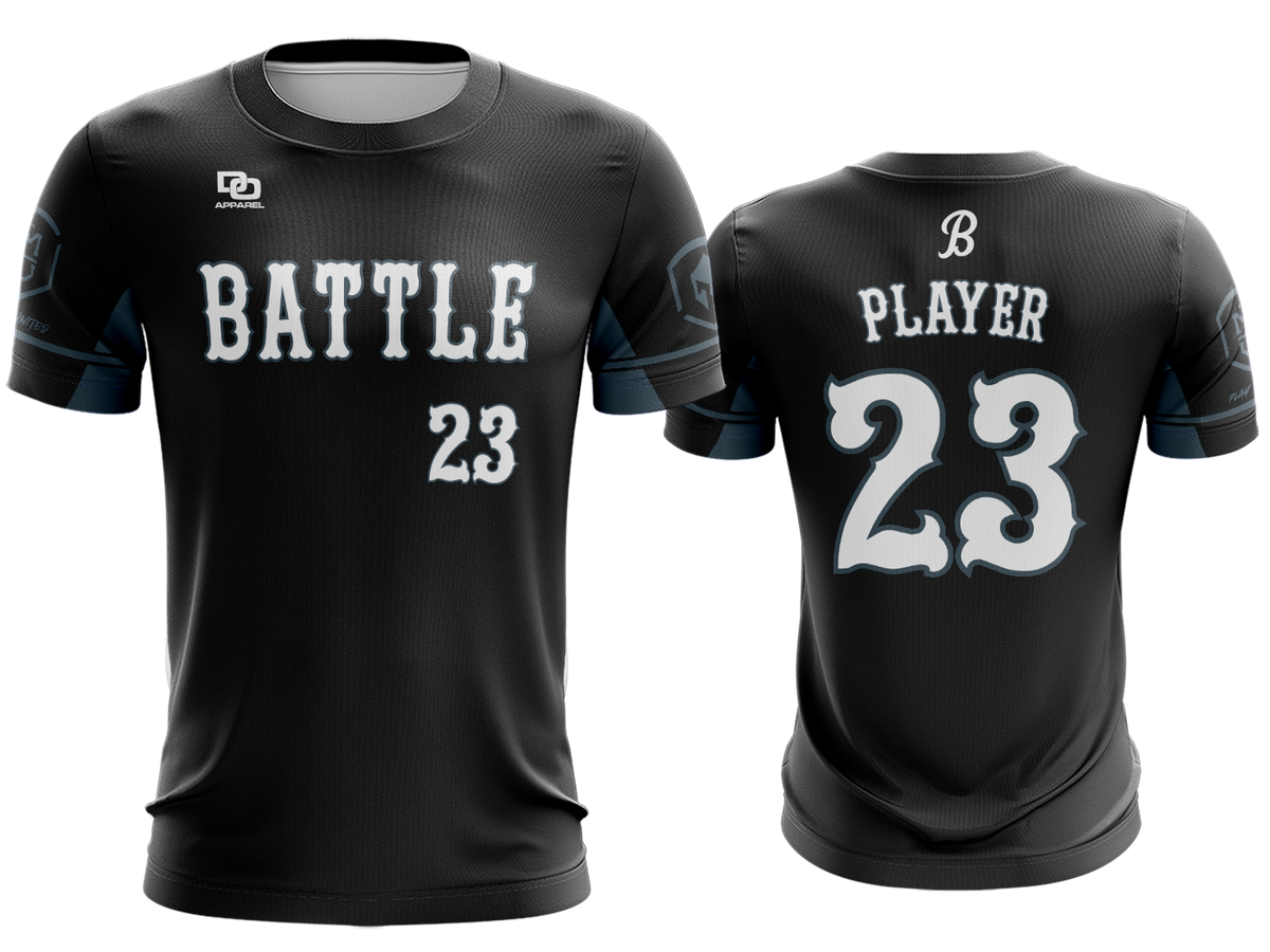Custom Crew Jersey - Reds Black