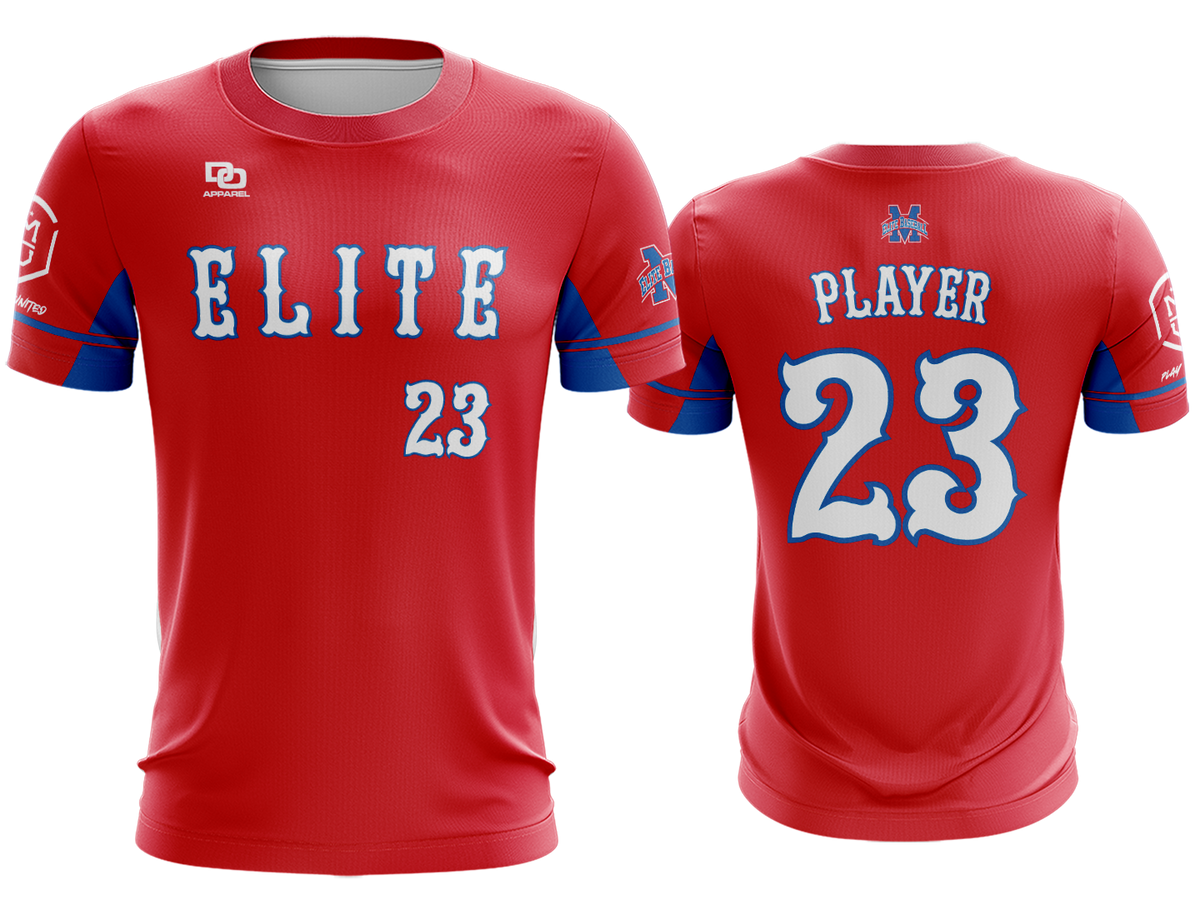 Custom Crew Jersey - Reds Red
