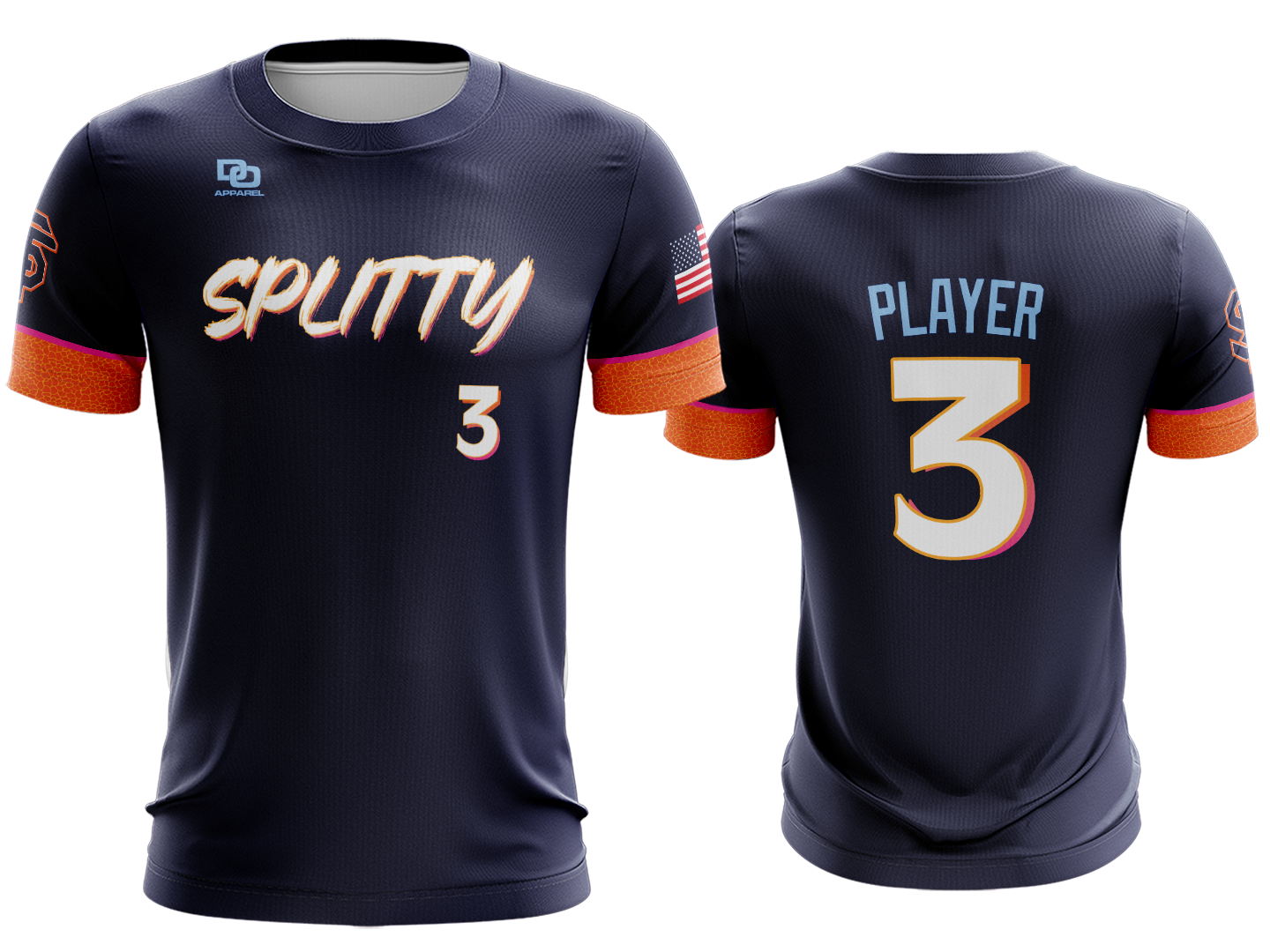 Custom Crew Jersey - Navy