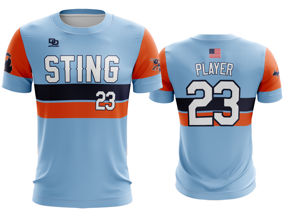 Custom Crew Jersey - Columbia Throwback