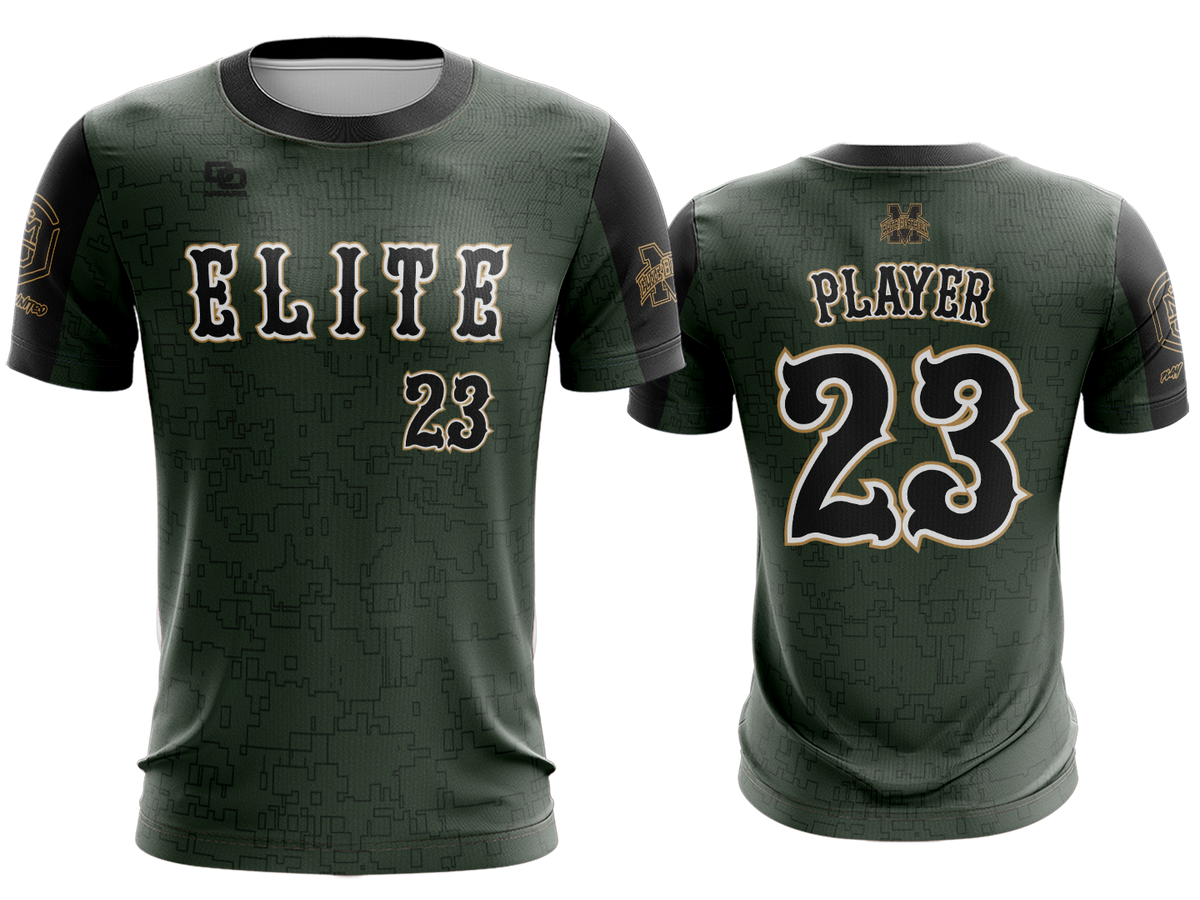 Custom Crew Jersey - STS Green Camo 6