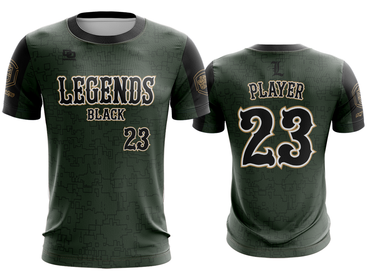 Custom Crew Jersey - STS Green Camo 6