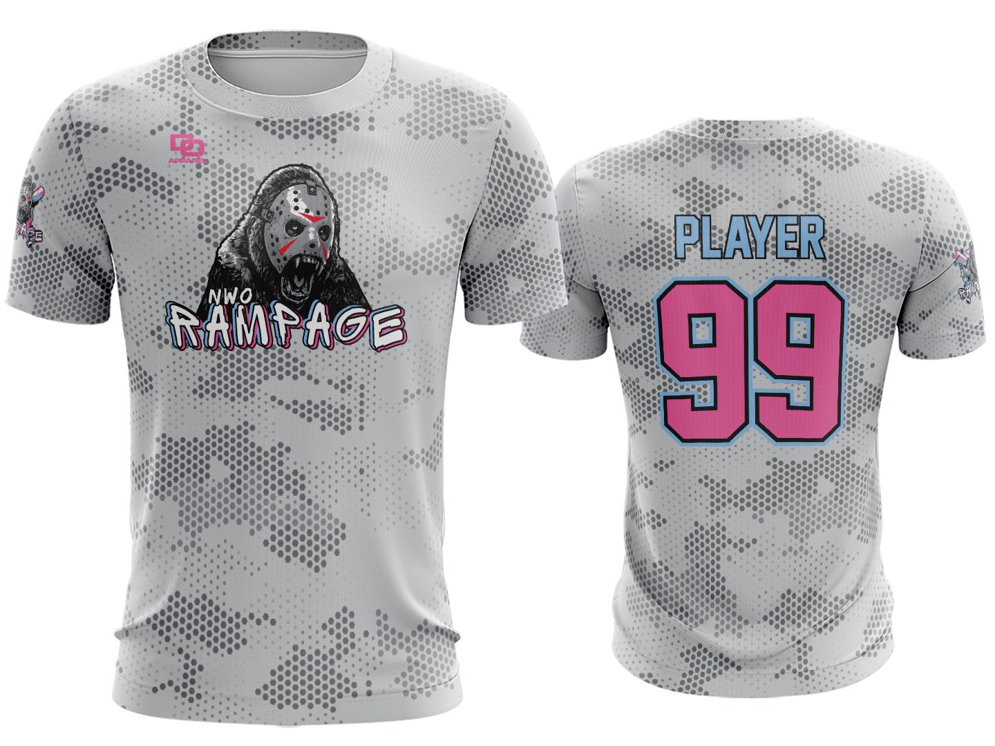 Custom Crew Jersey - Digi Camo