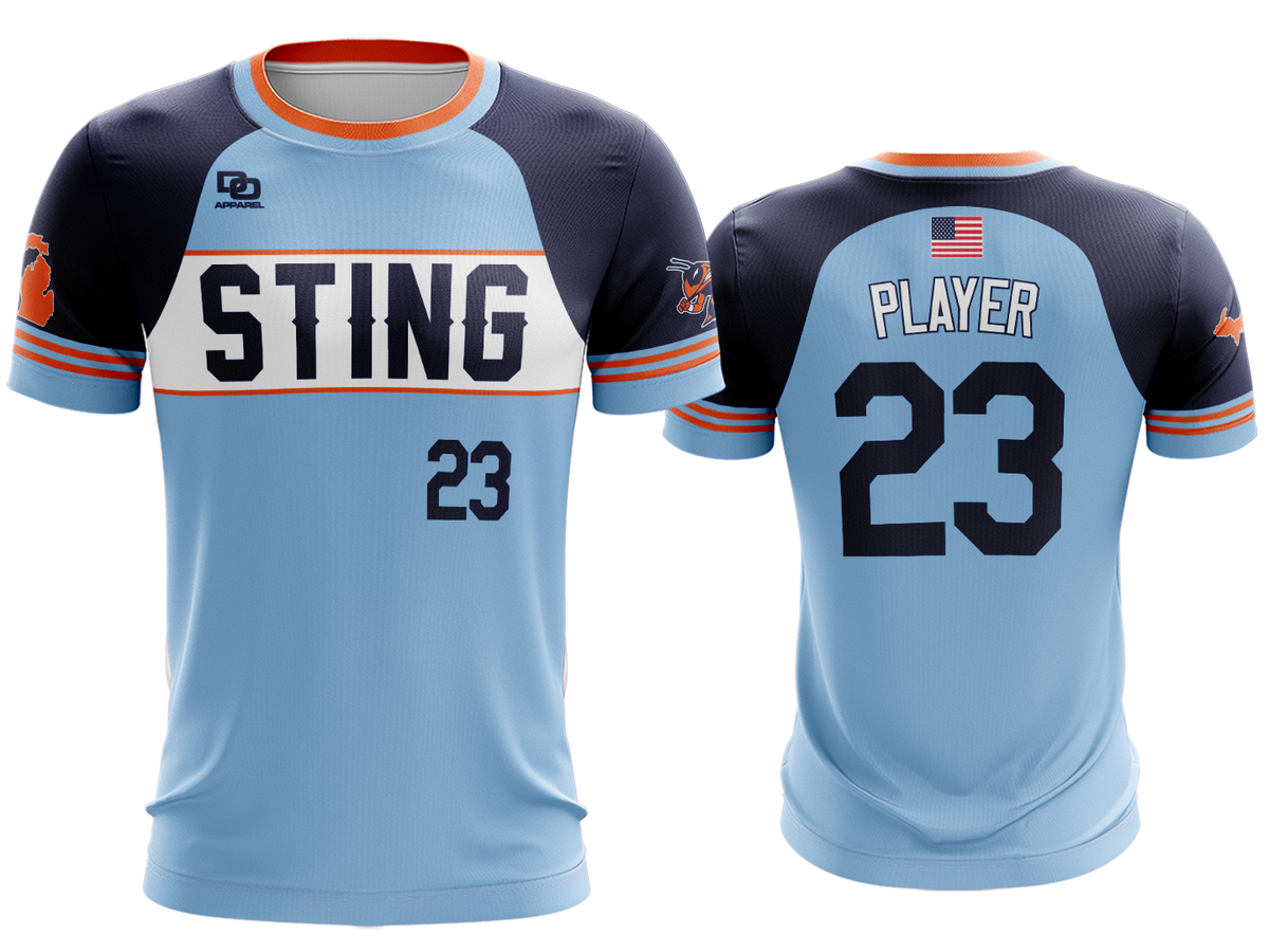 Custom Crew Jersey - Columbia Raglan