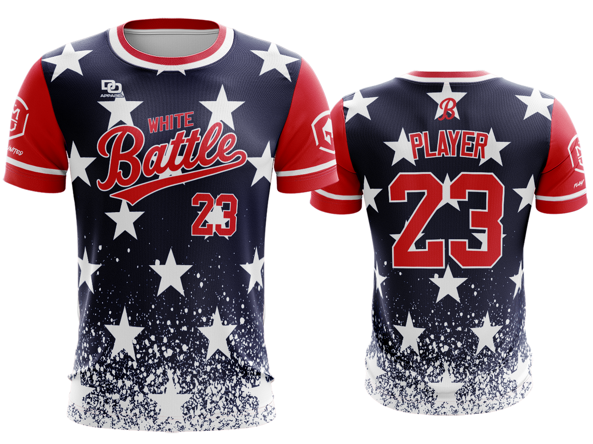Custom Crew Jersey - USA Navy Stars 11