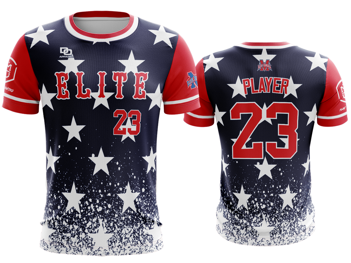 Custom Crew Jersey - USA Navy Stars 11