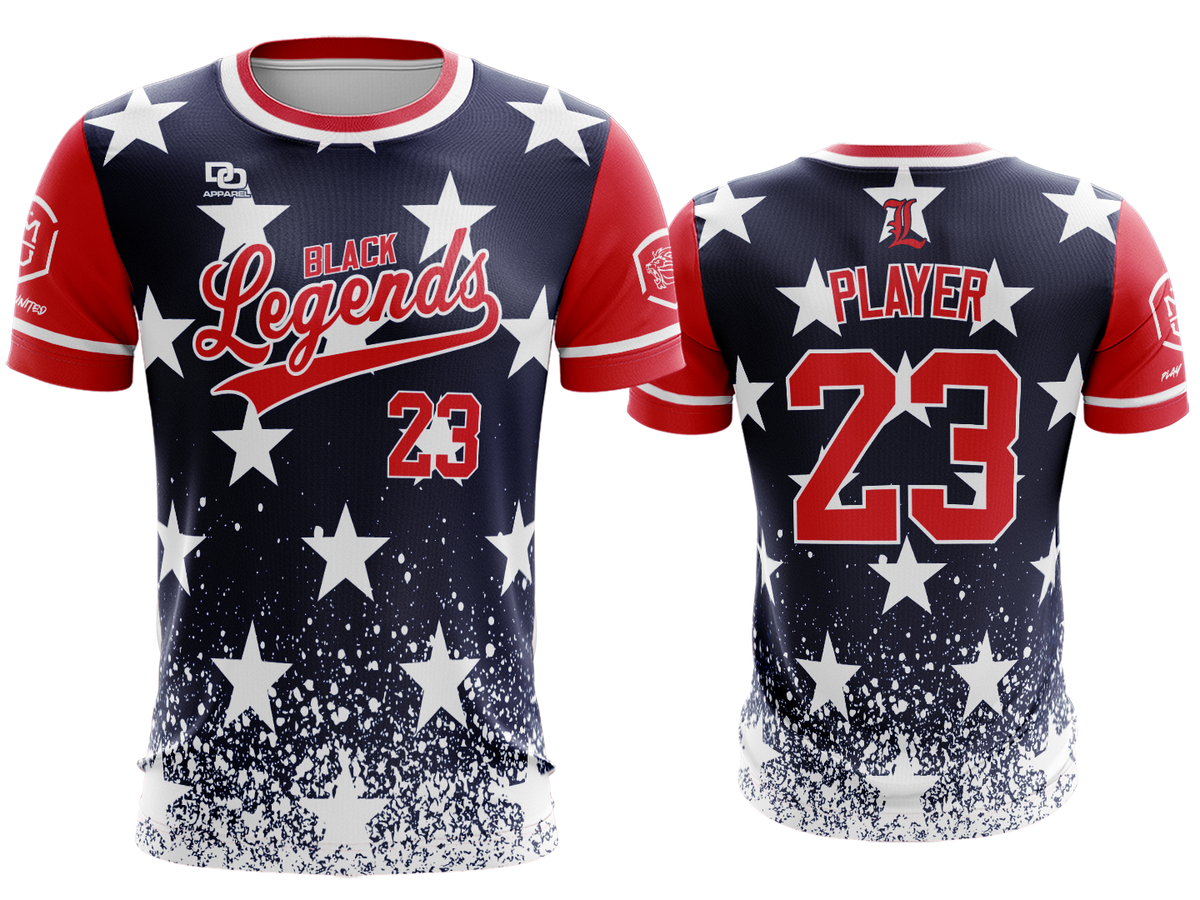Custom Crew Jersey - USA Navy Stars 11