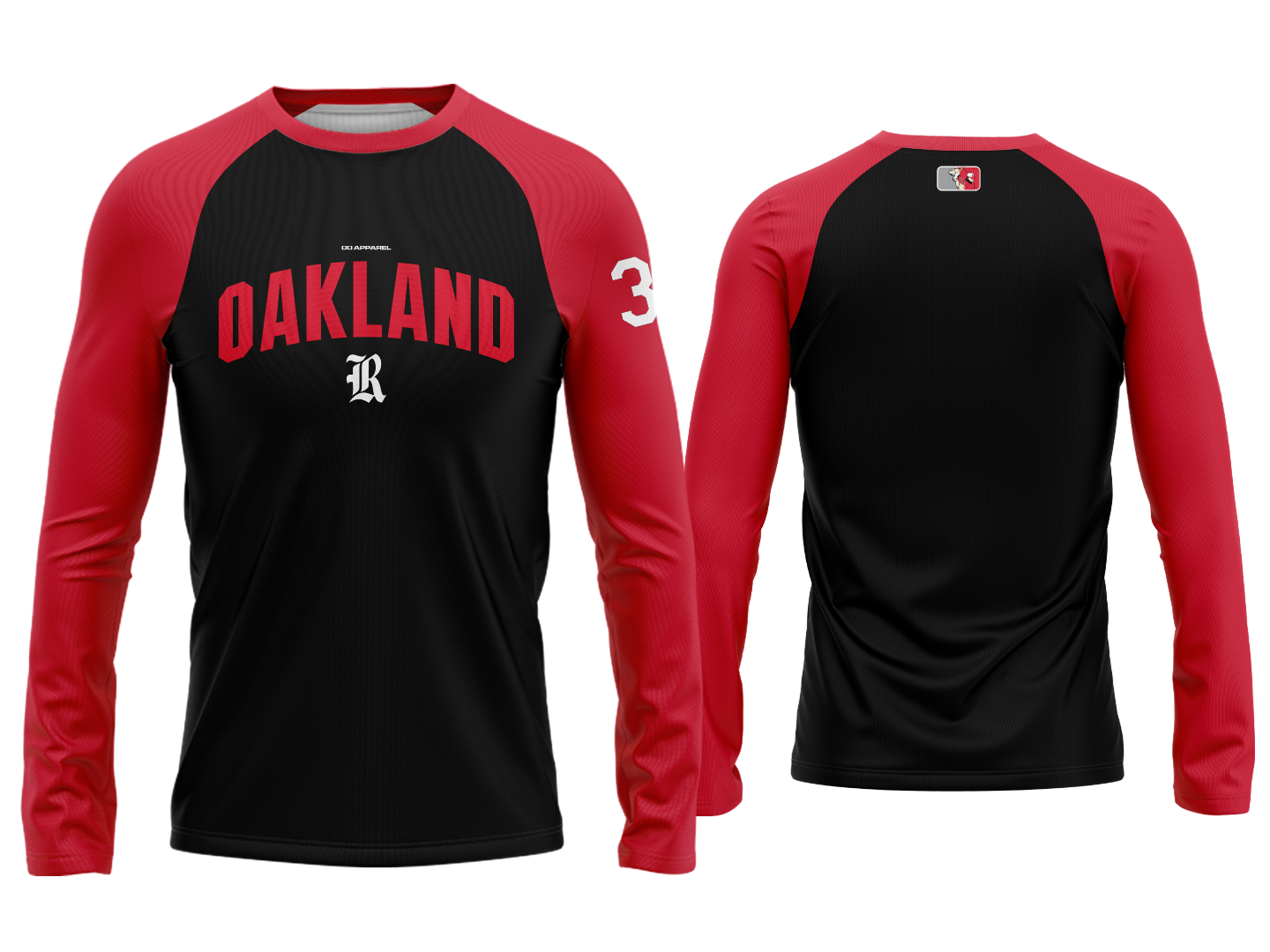 Custom Crew Long Sleeve - MLB