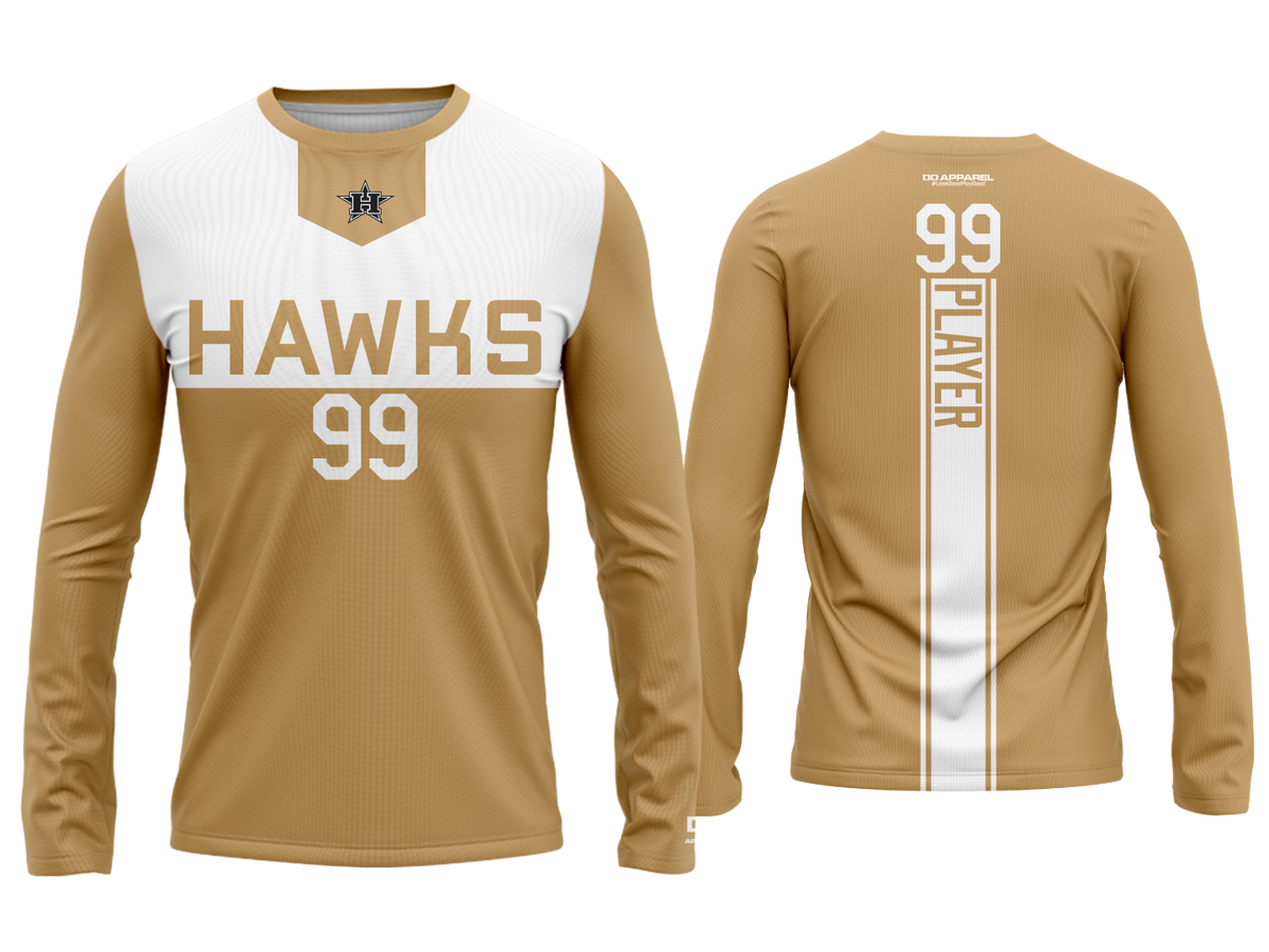 Custom Long Sleeve Jersey - Xmas Bulls