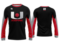 Custom Long Sleeve Jersey - Black