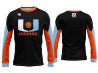 Custom Long Sleeve Jersey - Black