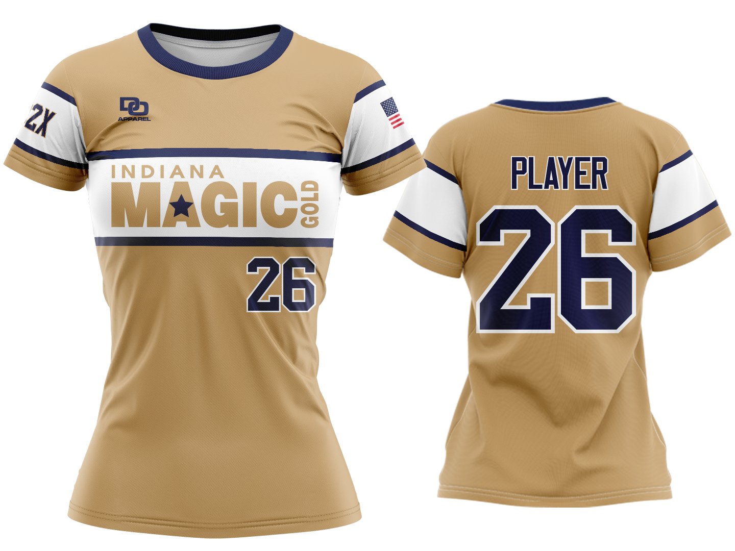 Custom Womens Crew Jersey - 2025 Vegas Chisox