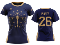 Custom Womens Crew Jersey - 2025 Navy Alt