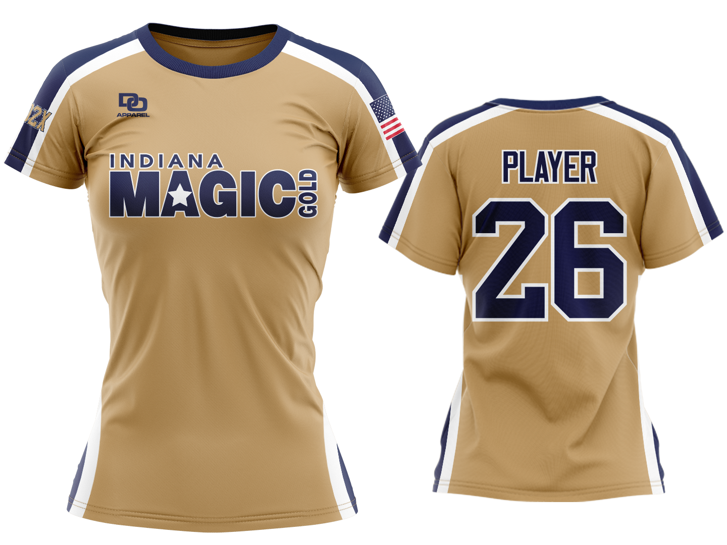 Custom Womens Crew Jersey - 2025 Vegas