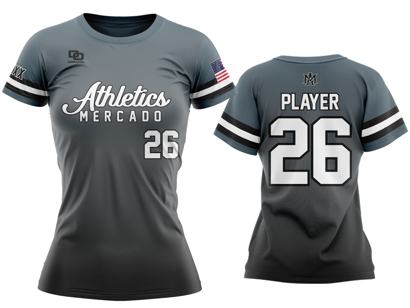 Custom Crew Jersey - Fade