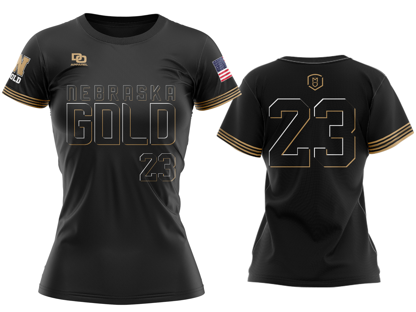 Custom Crew Jersey - Cin Black