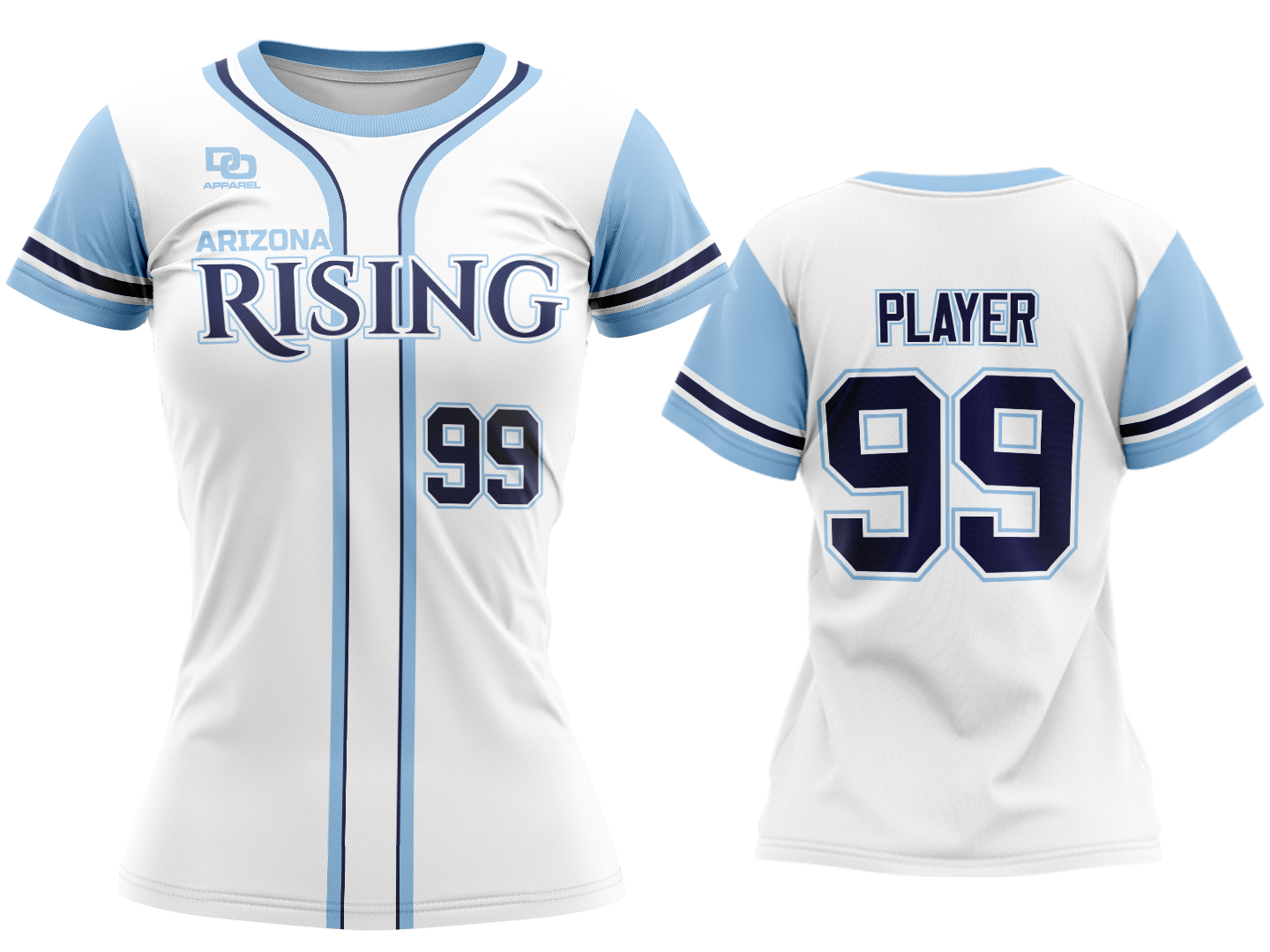 Custom Crew Jersey - White