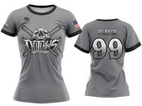 Custom Womens Crew Jersey - Charcoal National