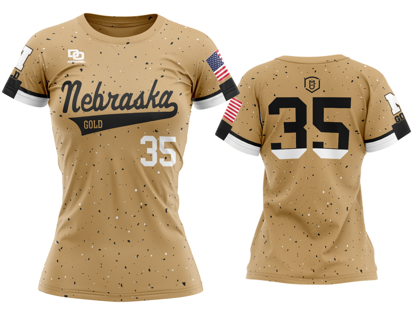 Custom Crew Jersey - Vegas Splatter