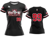 Custom Womens Crew Jersey - Black