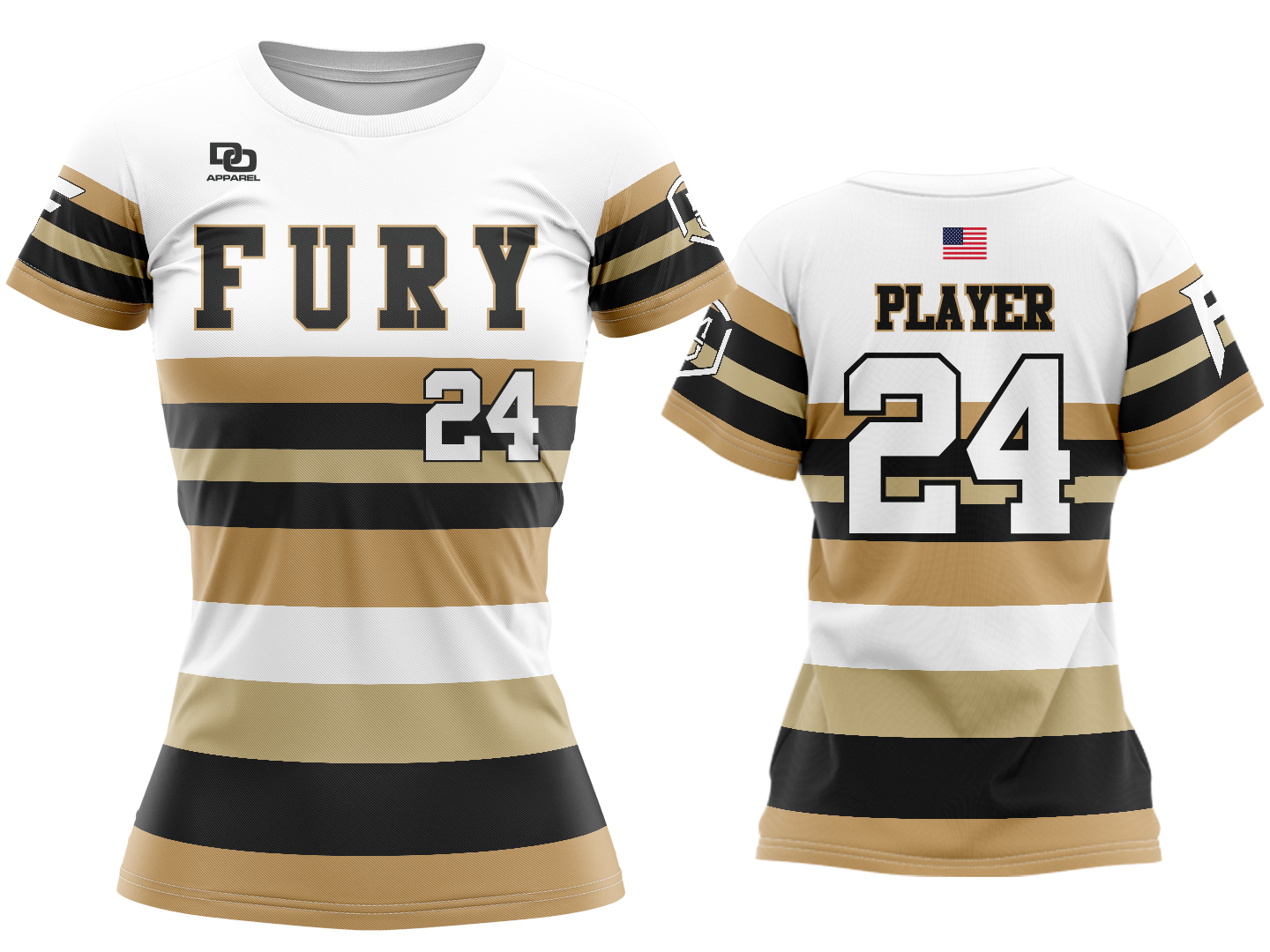 Custom Crew Jersey - Stripes