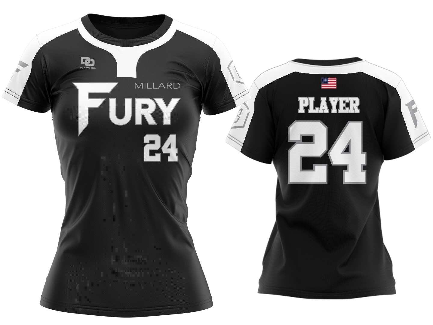Custom Crew Jersey - OK Black