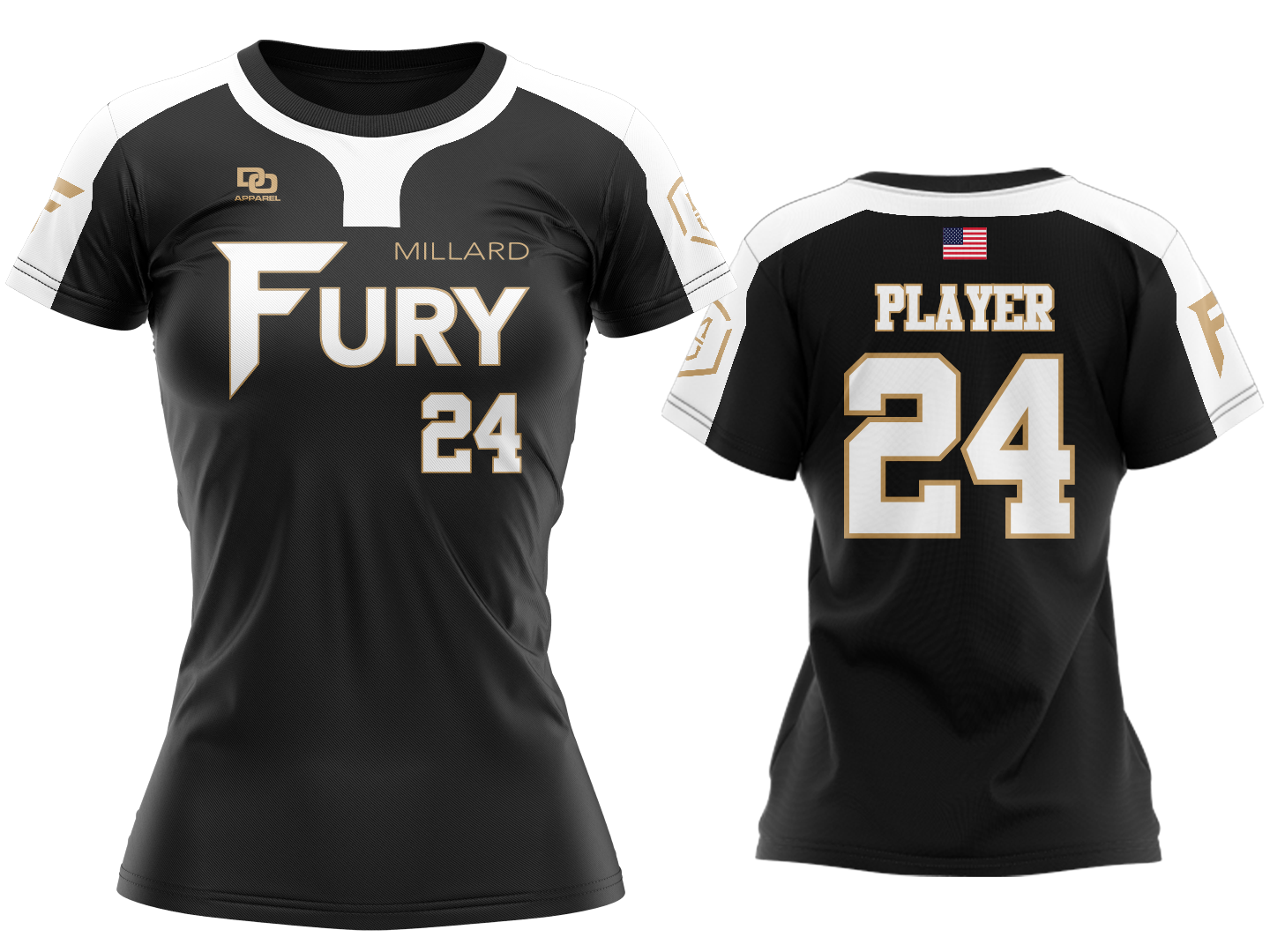 Custom Crew Jersey - OK Black