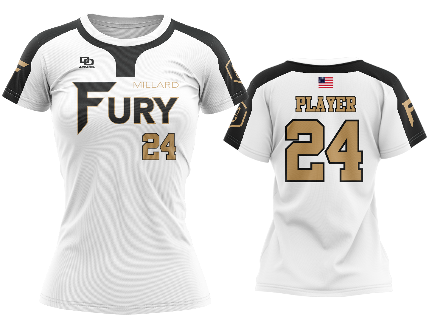 Custom Crew Jersey - OK White