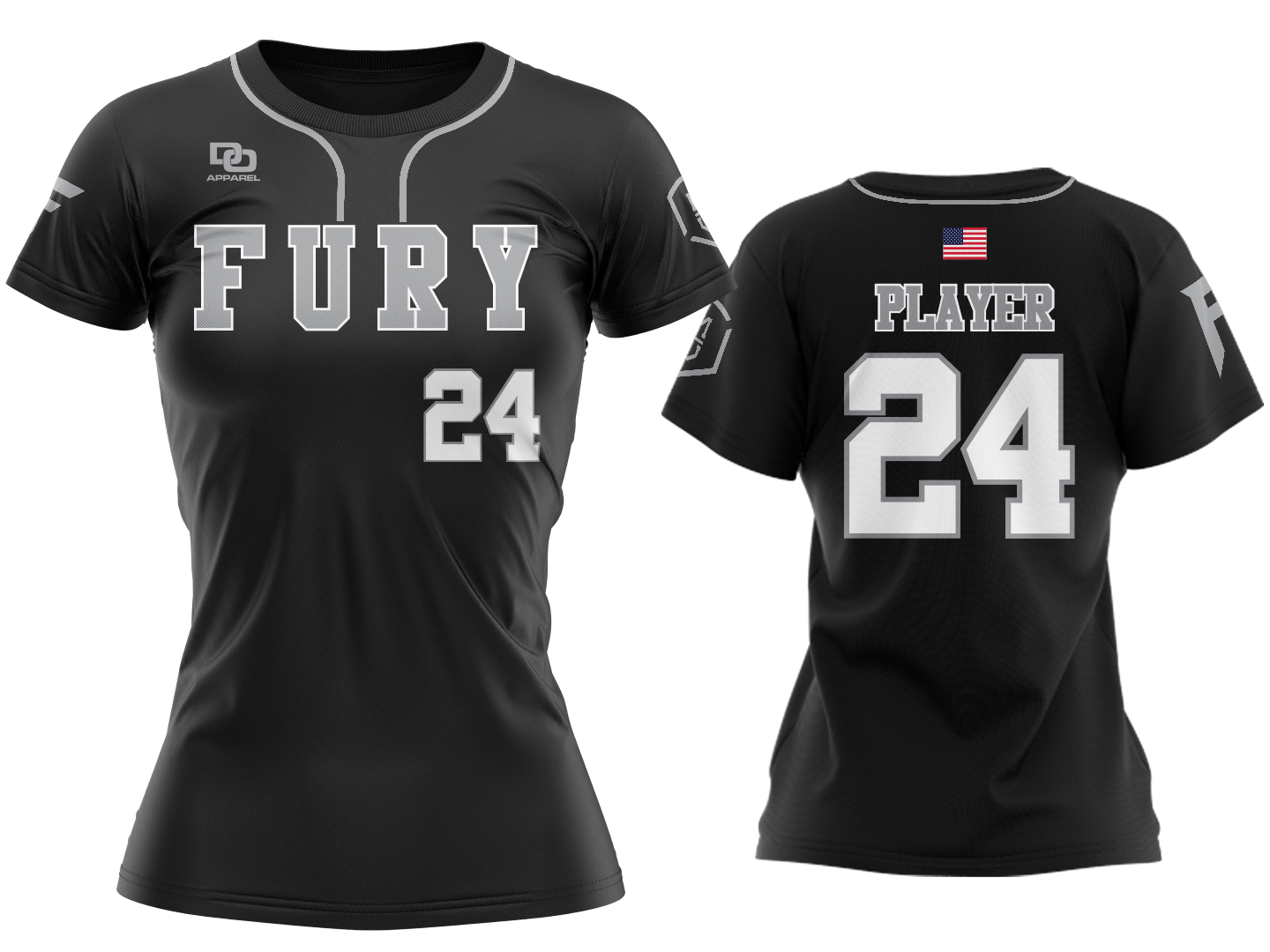 Custom Crew Jersey - OSU Black