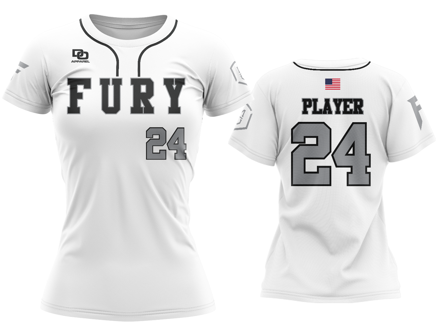 Custom Crew Jersey - OSU White