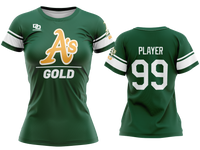 Custom Womens Crew Jersey - Pine