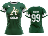 Custom Womens Crew Jersey - Pine