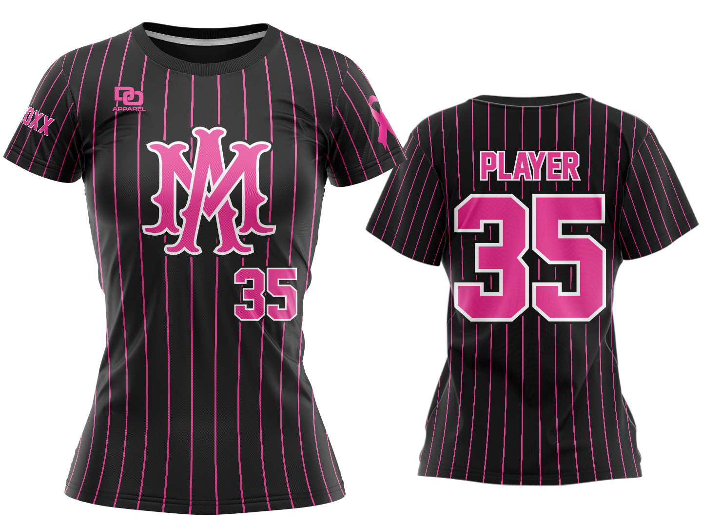 Custom Crew Jersey - BCA Pinstripe