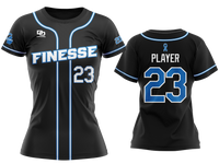 Custom Women's Crew Jersey - 2027 Black