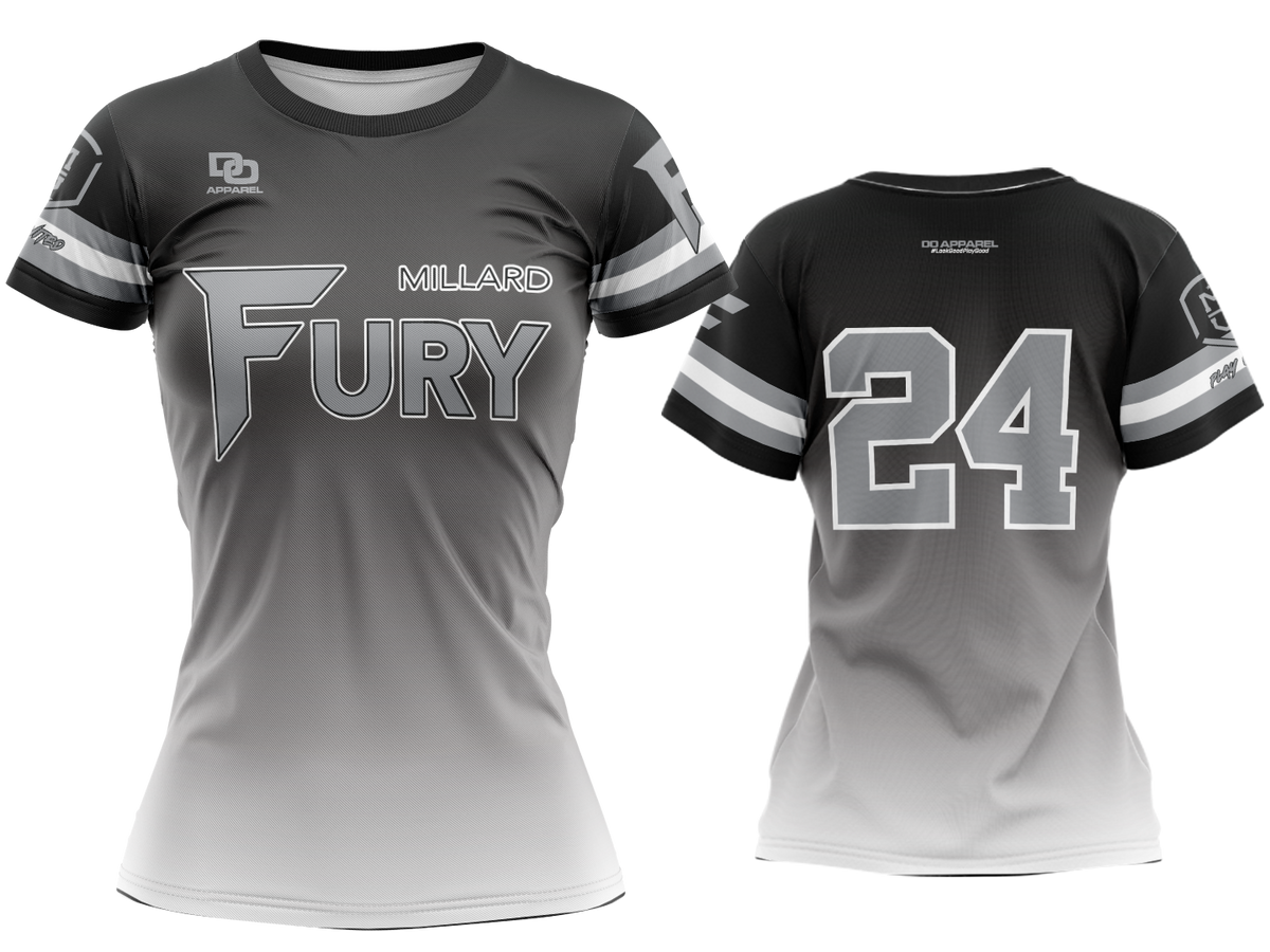 Custom Crew Jersey - Black/White Fade