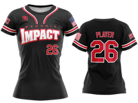 Custom Womens Crew Jersey - OSU Black