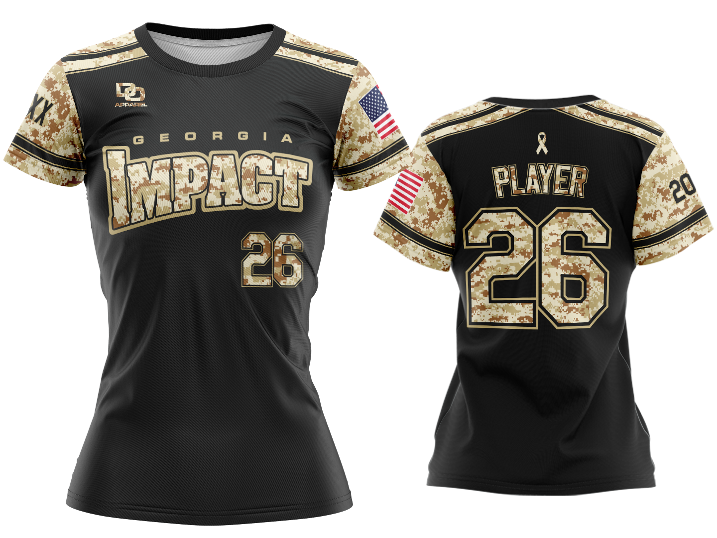 Custom Womens Crew Jersey - STS