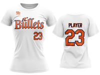 Custom Womens Crew Jersey - White Practice