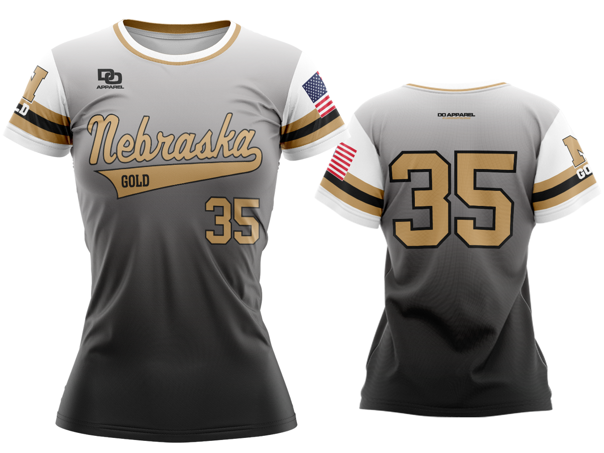 Custom Womens Crew Jersey - White TRD