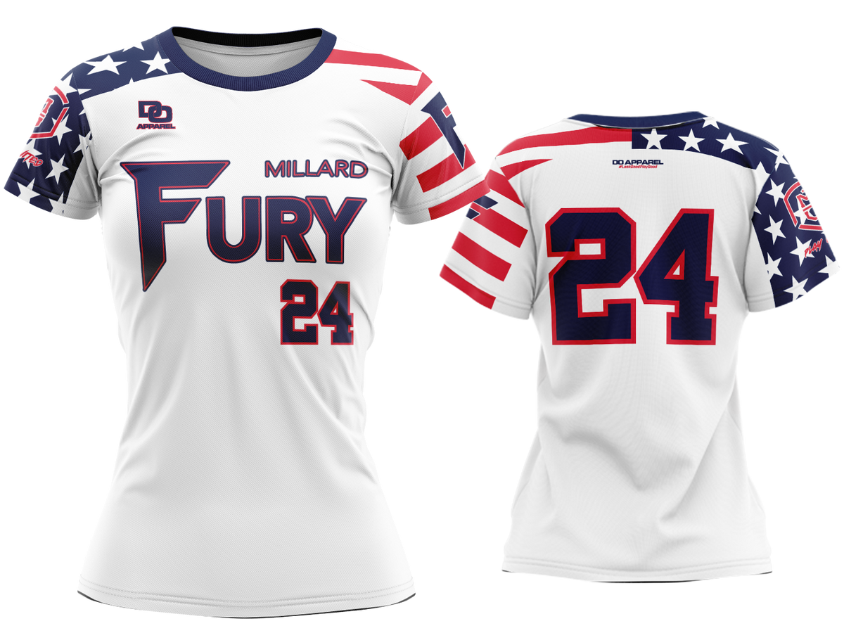 Custom Crew Jersey - White USA
