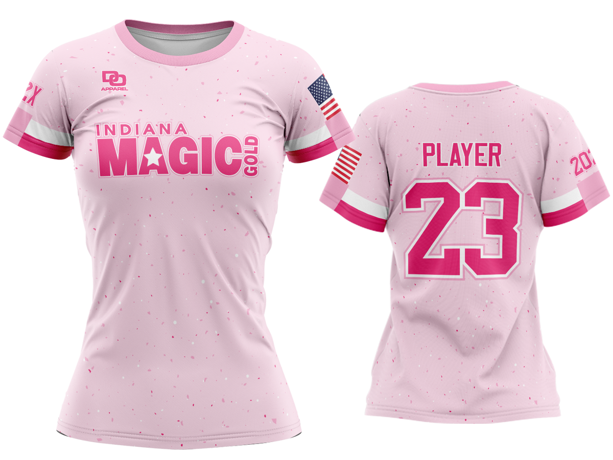 Custom Womens Crew Jersey - BCA Splatter