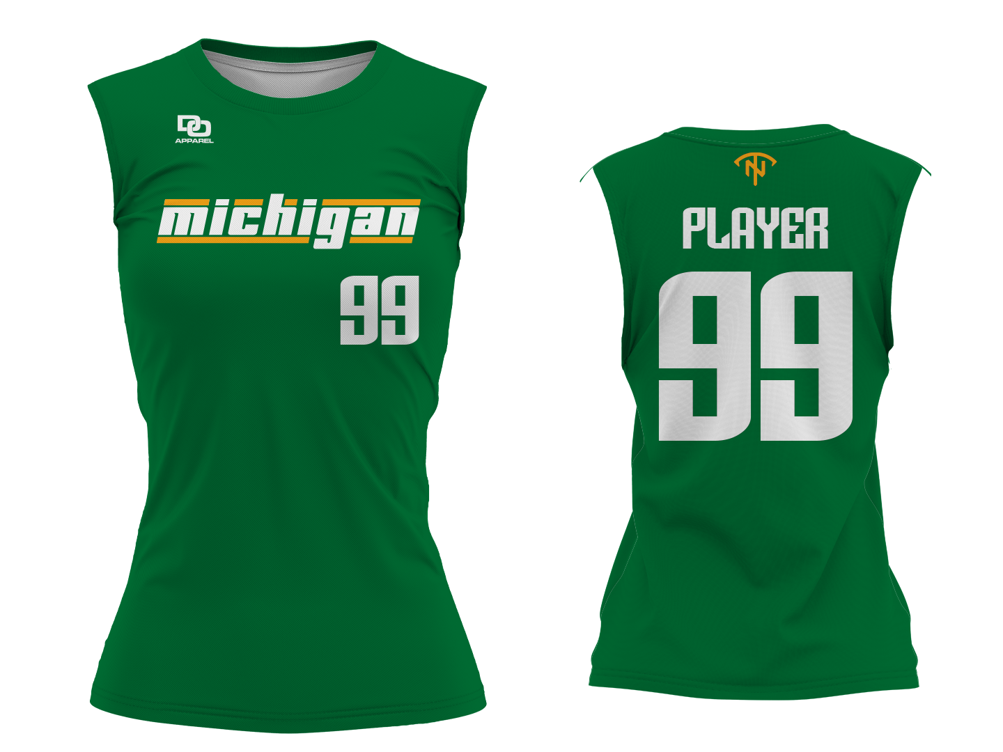Custom Womens Sleeveless Jersey - 2026