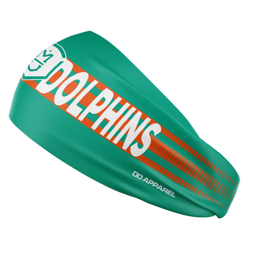 Millard Custom Headband - Dolphins