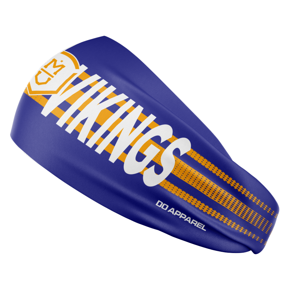 Millard Custom Headband - Vikings